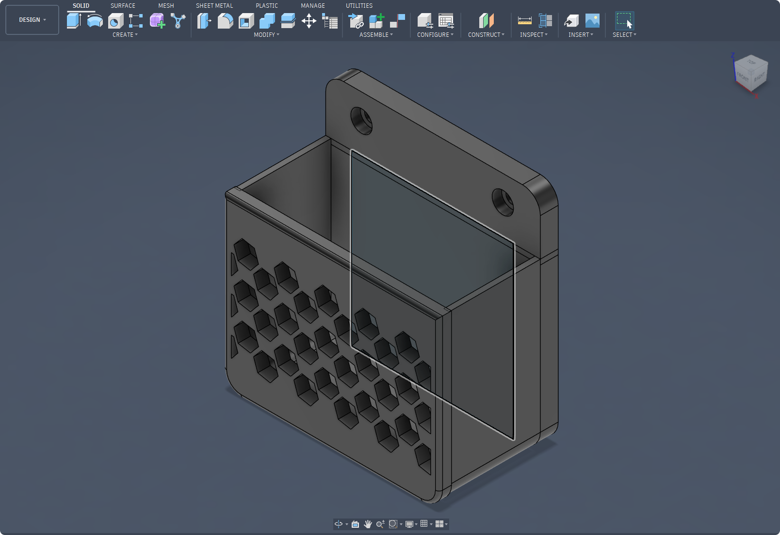 High Strength storage box for Aluminum Extrusion or for gaming mouse holder or cellphone